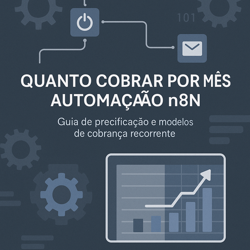 Uma imagem sobre Quanto cobrar por mês automação n8n: precificação