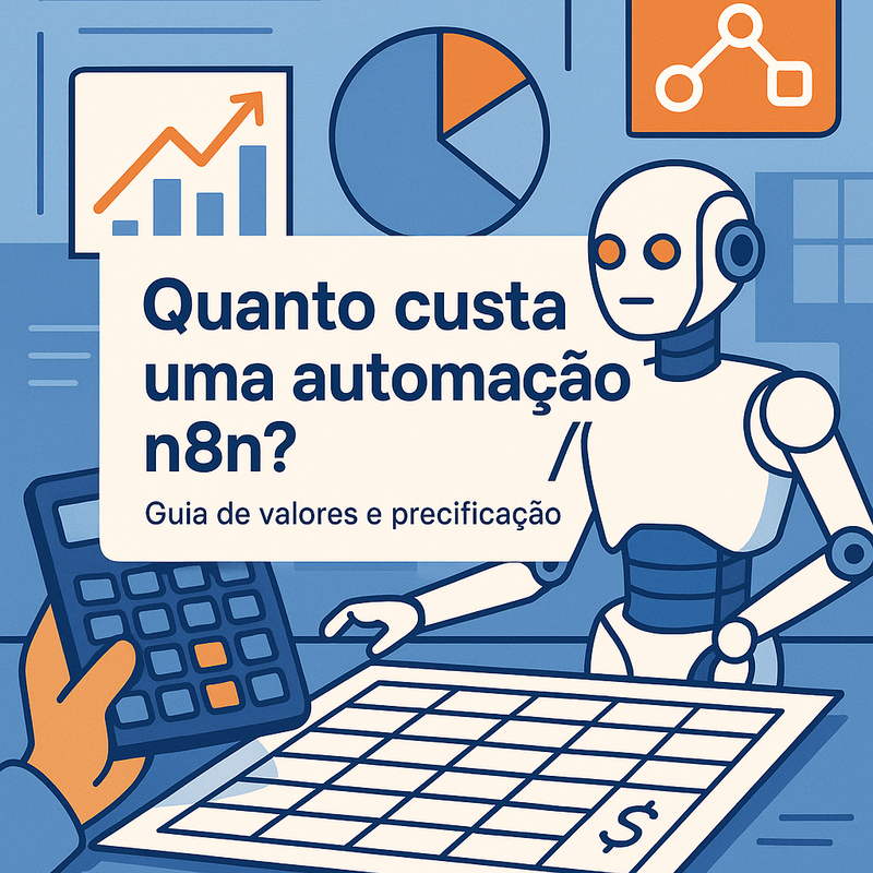Uma imagem sobre Quanto custa uma automação n8n? Guia de valores