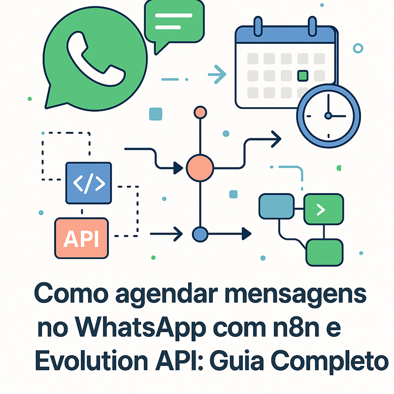 Uma imagem sobre Agendar mensagens no WhatsApp com n8n e Evolution API