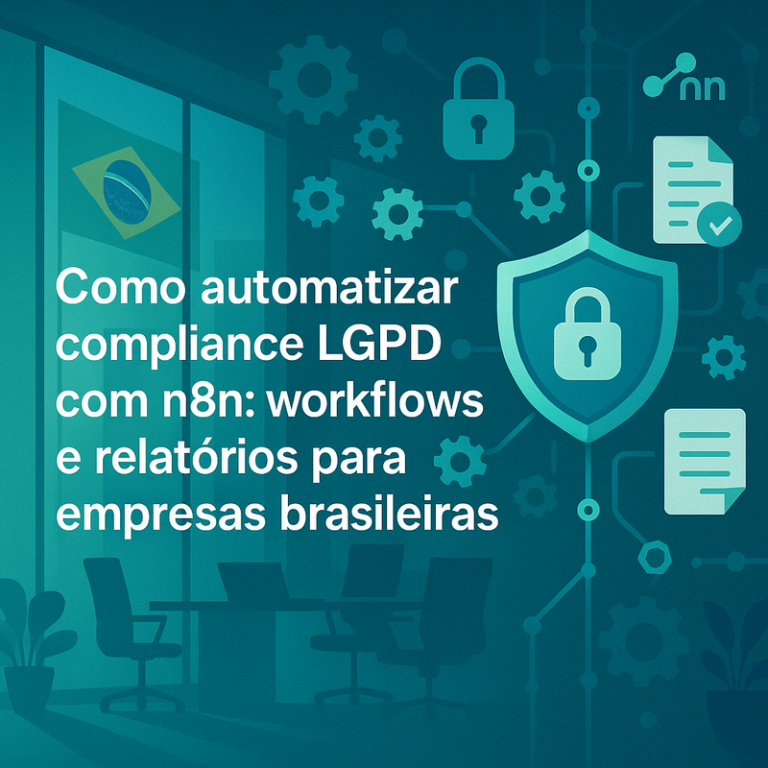 Como automatizar compliance LGPD com n8n: workflows e relatórios para empresas brasileiras
