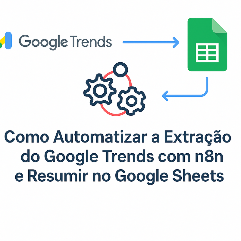Uma imagem sobre Automatizar extração Google Trends n8n Google Sheets