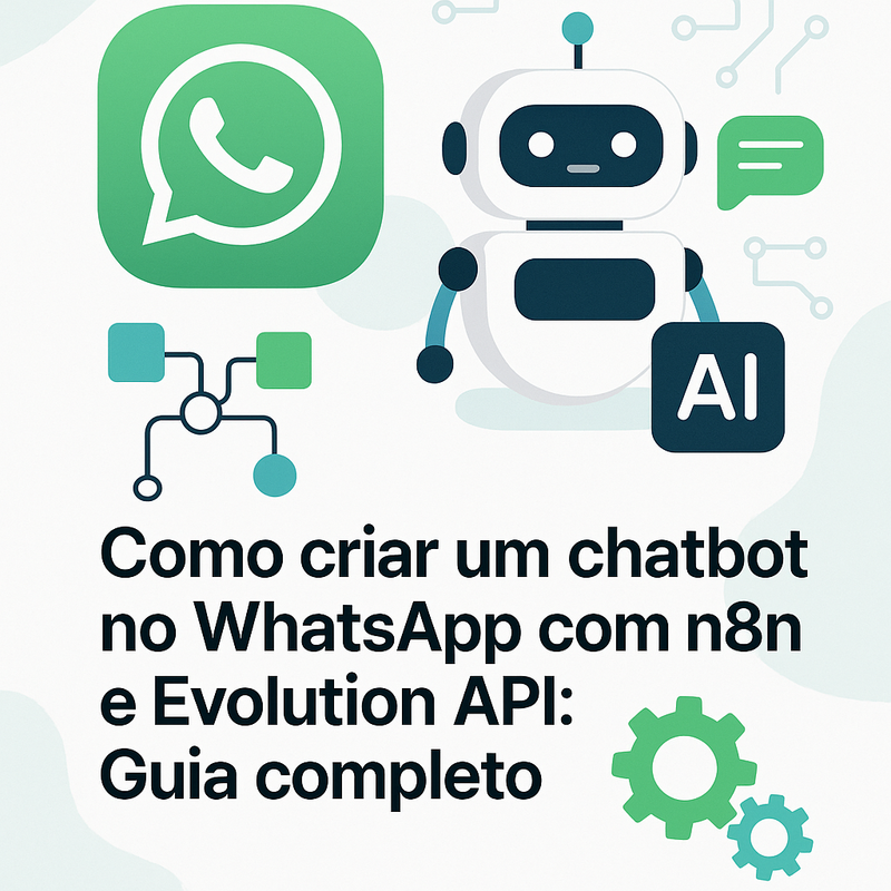 Uma imagem sobre Como criar um chatbot no WhatsApp com n8n e Evolution API