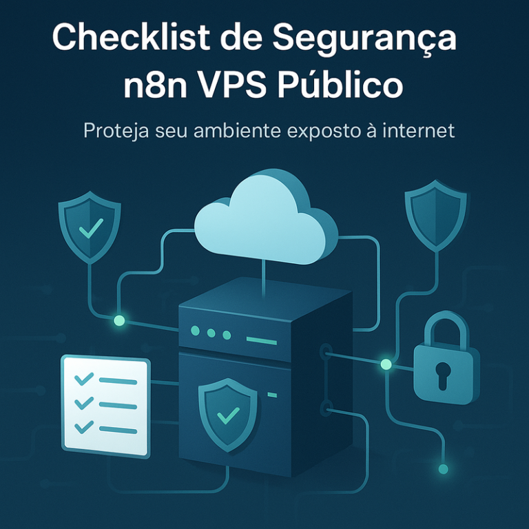 Checklist de segurança n8n VPS público: proteja seu ambiente exposto