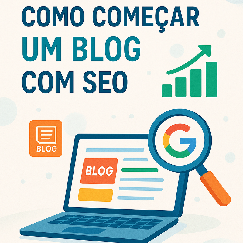 Uma imagem sobre Como começar um blog com SEO: dicas e passo a passo
