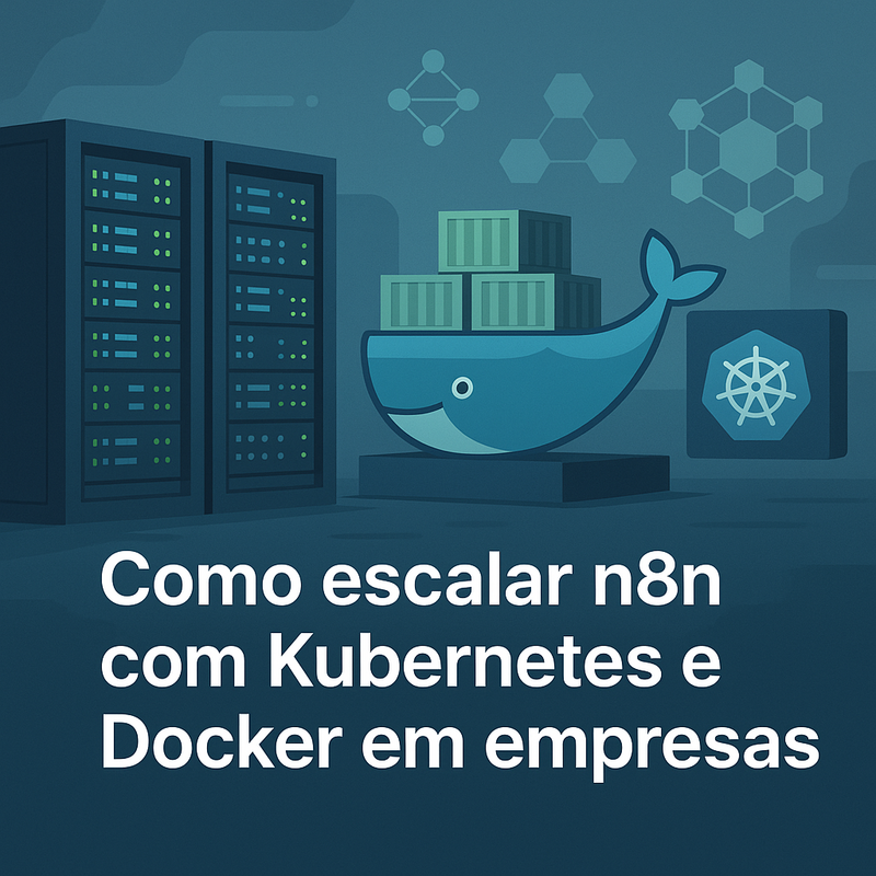 Uma imagem sobre Como escalar n8n com Kubernetes e Docker