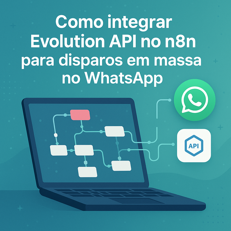 Uma imagem sobre Como integrar Evolution API no n8n para WhatsApp em massa