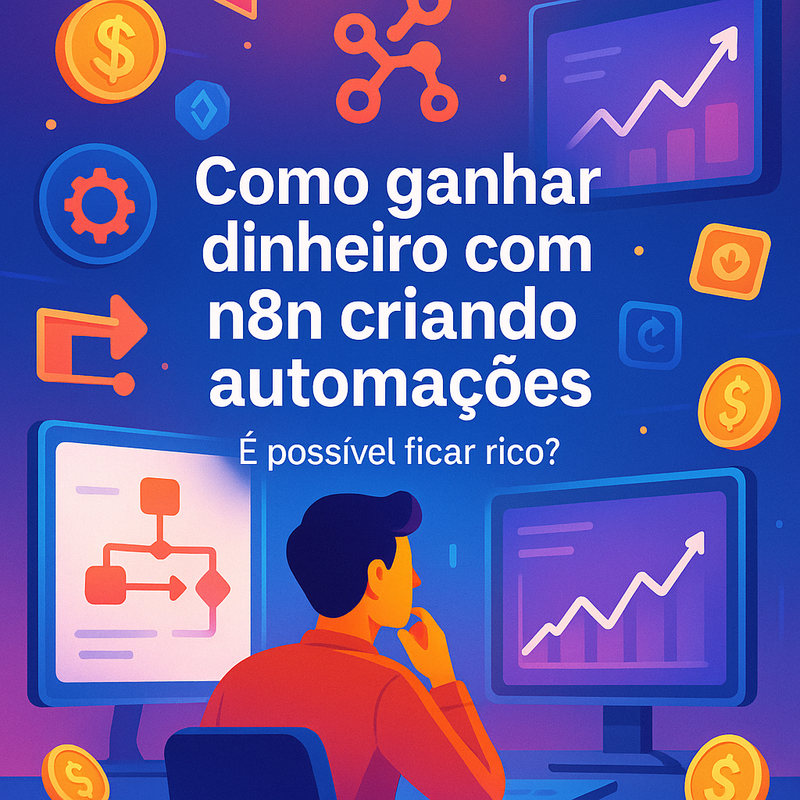 Uma imagem sobre Como ganhar dinheiro com n8n criando automações