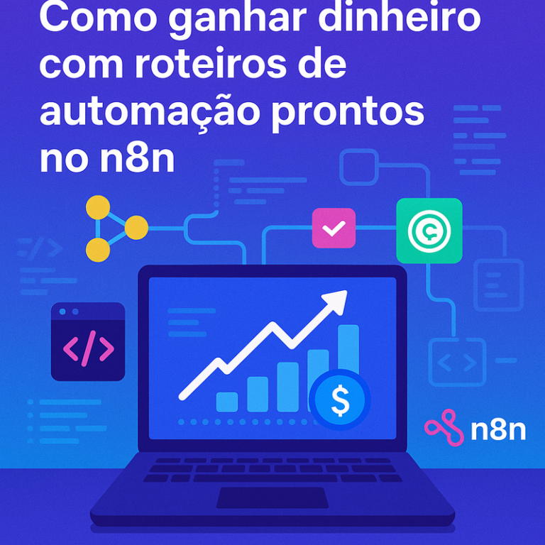 Como ganhar dinheiro com roteiros de automação prontos no n8n