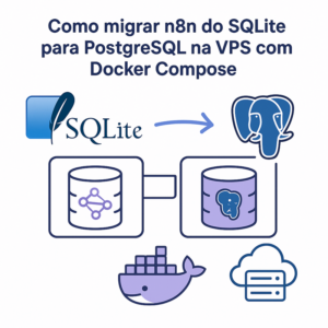 Como migrar n8n do SQLite para PostgreSQL na VPS com Docker Compose