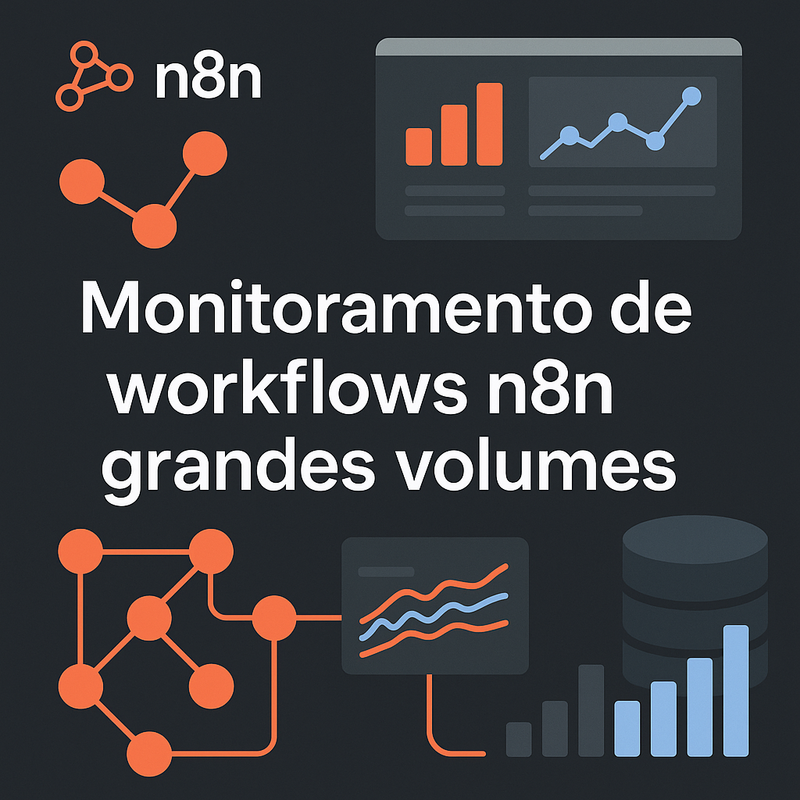 Uma imagem sobre Monitoramento de workflows n8n grandes volumes