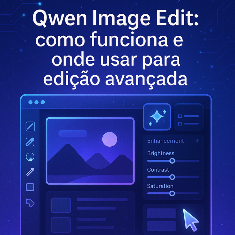 Qwen Image Edit: como funciona e onde usar para edição avançada
