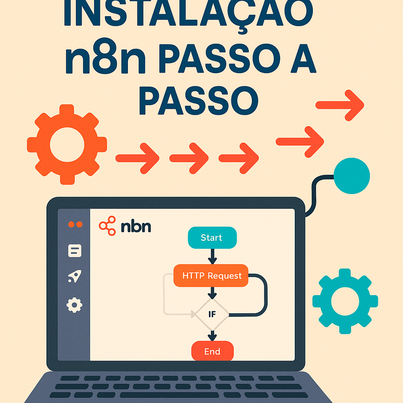Uma imagem sobre Tutorial Instalação n8n Passo a Passo (Guia Completo)