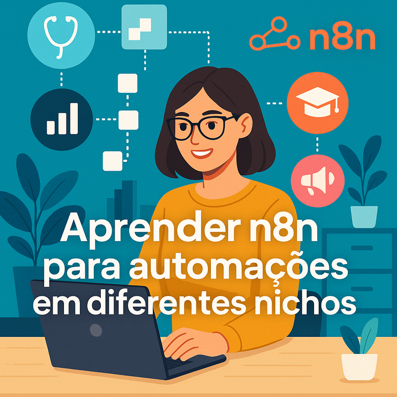 Aprender n8n para automações em diferentes nichos: exemplos práticos