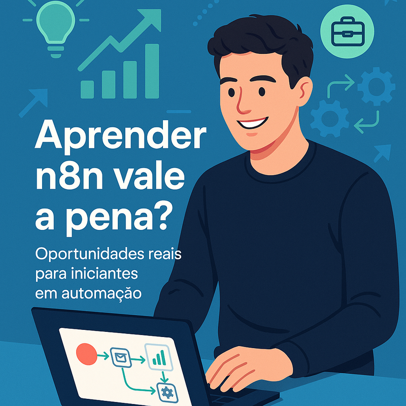 Aprender n8n vale a pena? Veja oportunidades para iniciantes em automação