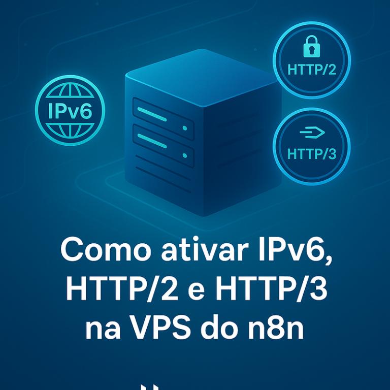Como ativar IPv6, HTTP/2 e HTTP/3 na VPS do n8n: guia completo e Hostinger recomendada