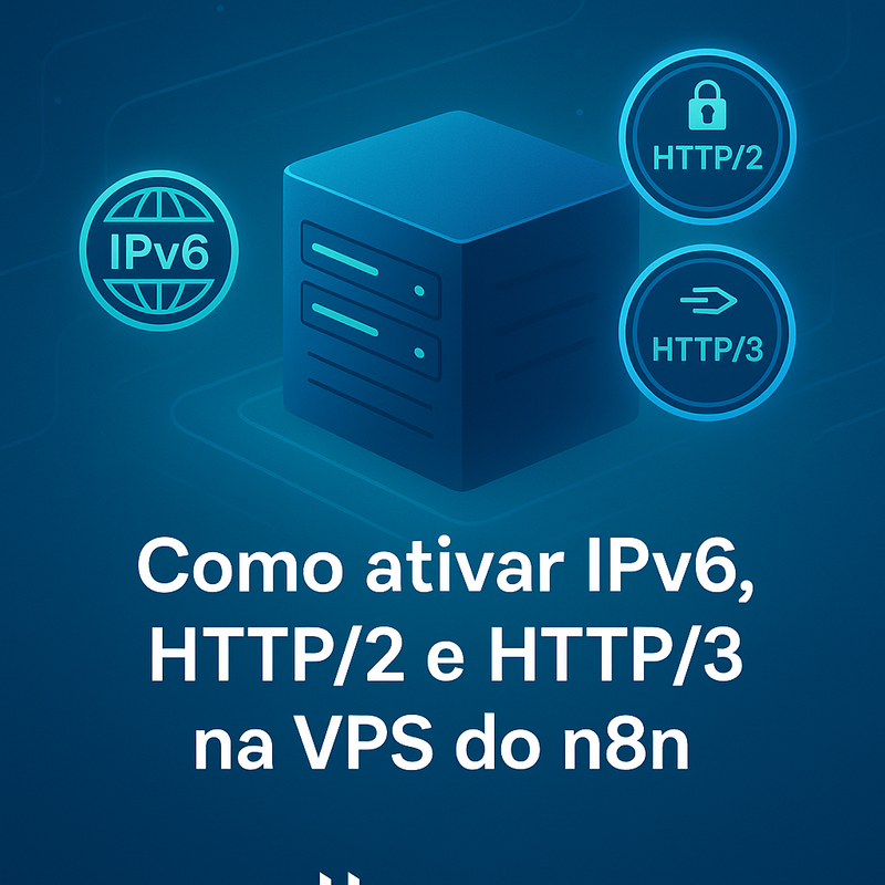 Uma imagem sobre Como ativar IPv6, HTTP/2 e HTTP/3 na VPS do n8n