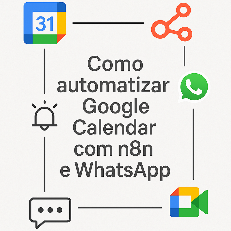 Uma imagem sobre Como automatizar Google Calendar com n8n e WhatsApp