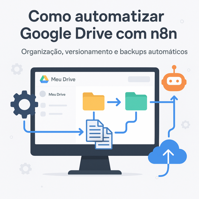 Como automatizar Google Drive com n8n: organização, versionamento e backups