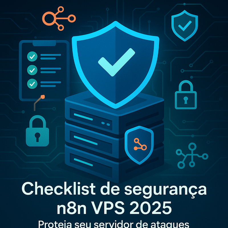 Uma imagem sobre Checklist de segurança n8n VPS 2025: servidor protegido