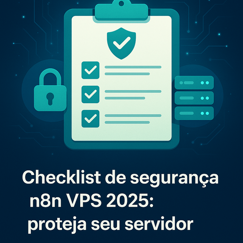 Uma imagem sobre Checklist de segurança n8n VPS 2025 atualizado