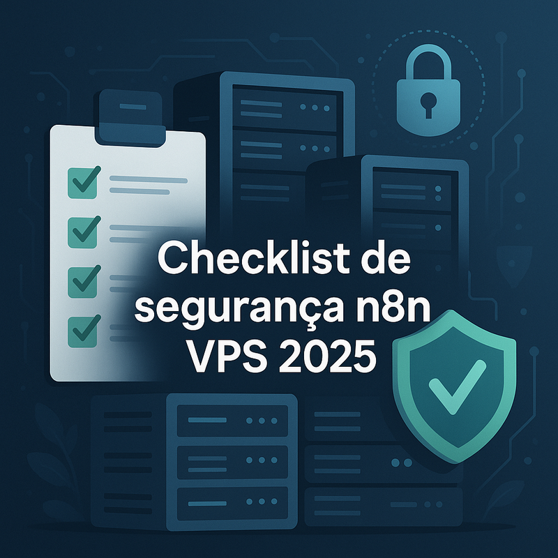 Uma imagem sobre Checklist de segurança n8n VPS 2025 completo