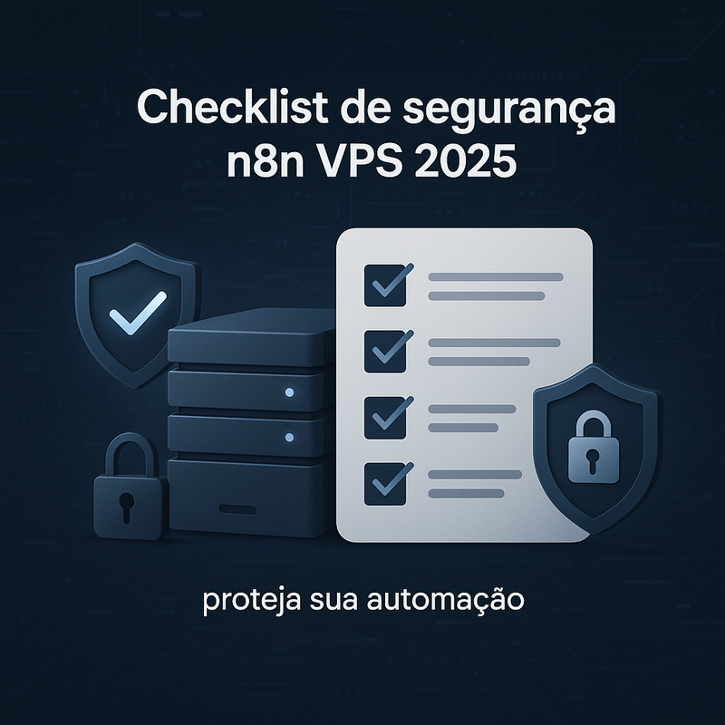 Uma imagem sobre Checklist segurança n8n VPS 2025 para sua automação