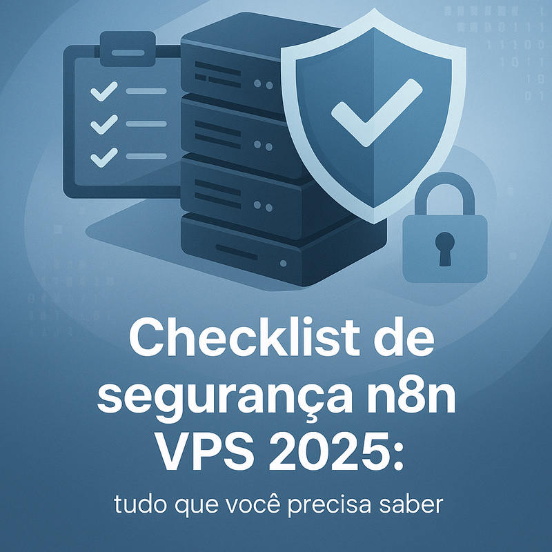 Uma imagem sobre Checklist de segurança n8n VPS 2025 completo