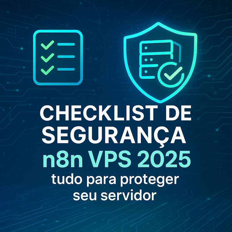 Uma imagem sobre Checklist de segurança n8n VPS 2025 completo