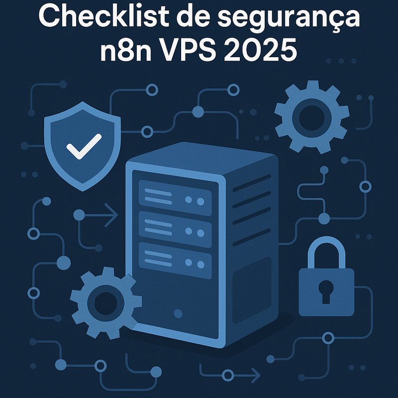 Uma imagem sobre Checklist de segurança n8n VPS 2025 completo