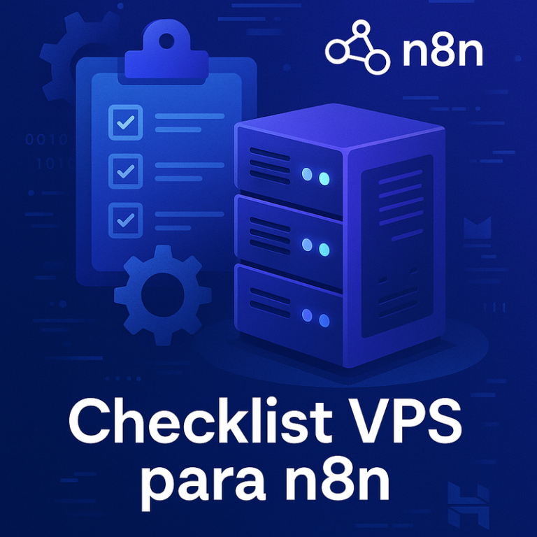 Checklist VPS para n8n: o que avaliar antes de contratar (Hostinger com cupom)