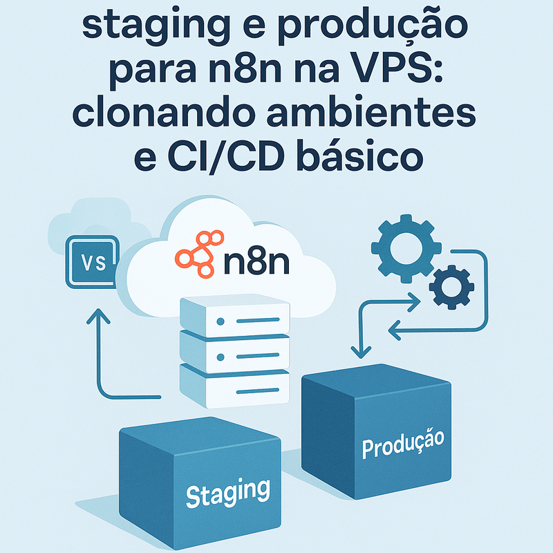 Uma imagem sobre Como configurar staging e produção para n8n na VPS