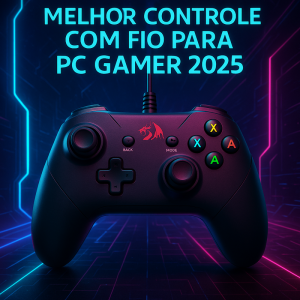 O Controle com Fio para Computador Ideal para Gamers em 2026