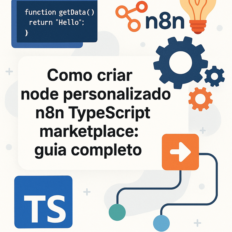 Uma imagem sobre Como criar node personalizado n8n TypeScript marketplace