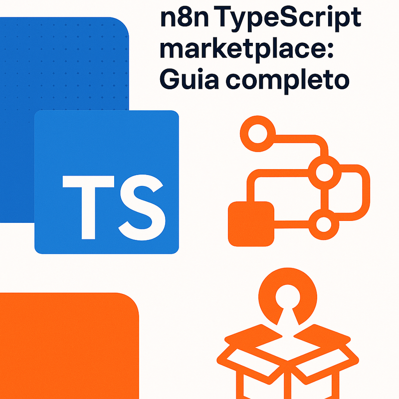 Uma imagem sobre Como criar node personalizado n8n TypeScript marketplace