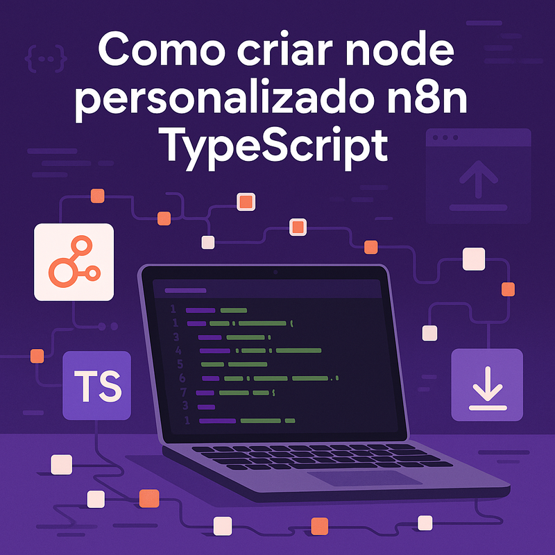 Como criar node personalizado n8n com TypeScript e publicar no marketplace open-source