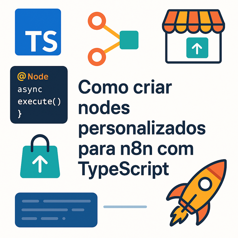 Uma imagem sobre Criar nodes personalizados para n8n com TypeScript
