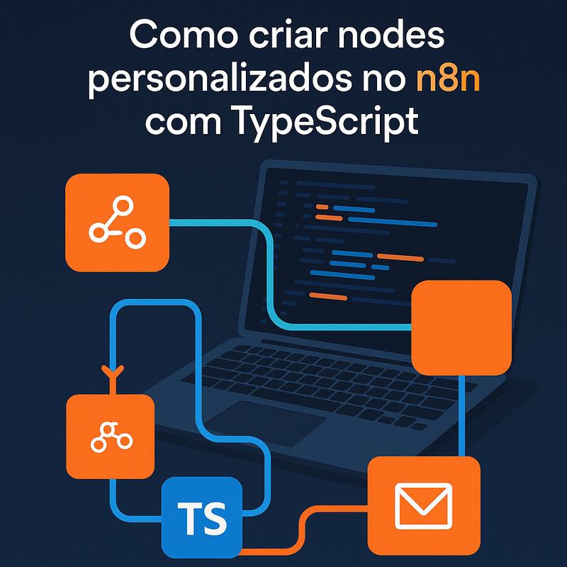 Uma imagem sobre Como criar nodes personalizados no n8n com TypeScript