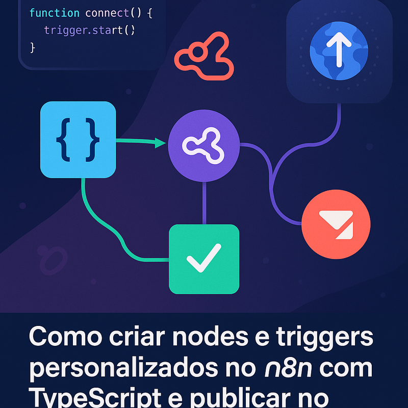 Uma imagem sobre Como criar nodes e triggers no n8n com TypeScript