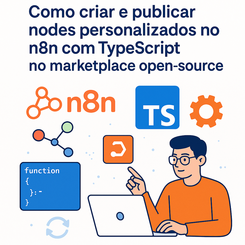 Uma imagem sobre Como criar e publicar nodes n8n TypeScript marketplace