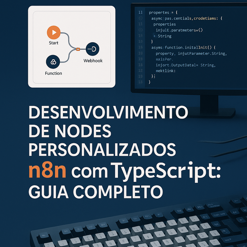 Uma imagem sobre Desenvolvimento de nodes personalizados n8n com TypeScript