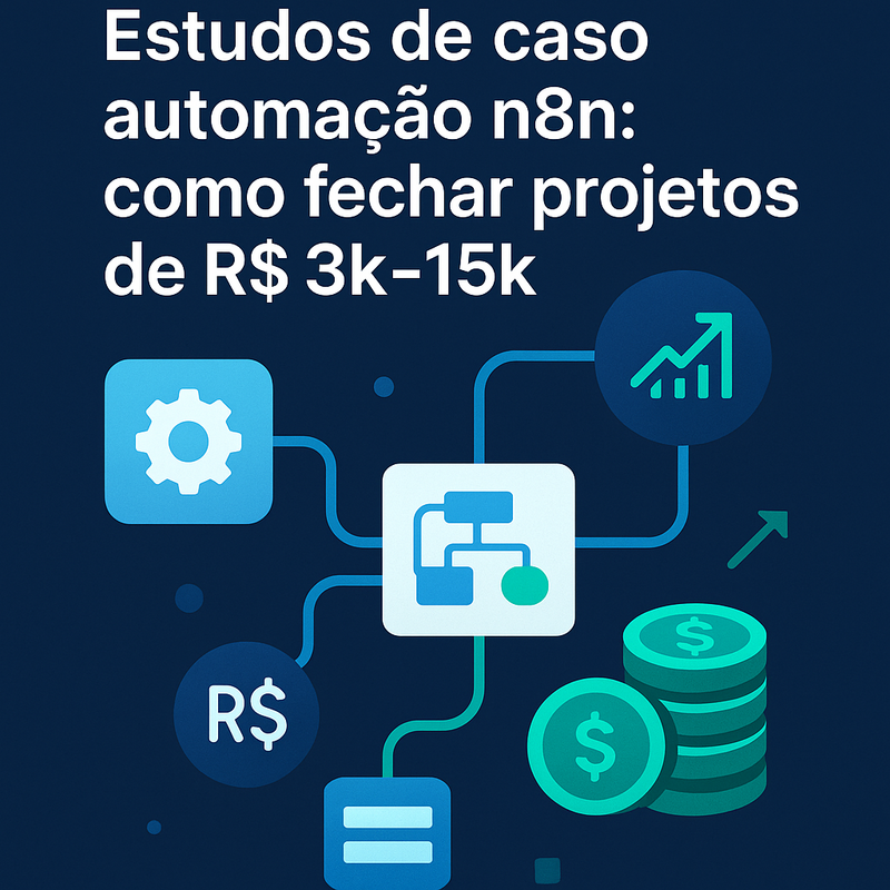 Uma imagem sobre Estudos de caso automação n8n: projetos de R$ 3k–15k