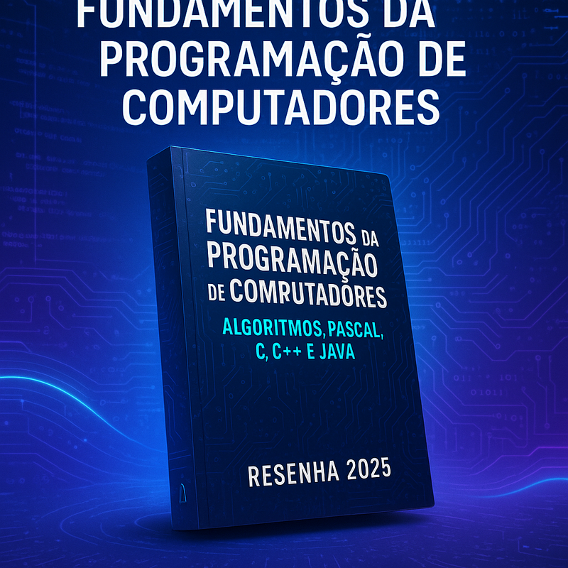Uma imagem sobre Fundamentos da Programação de Computadores: Livro Resenha 2025