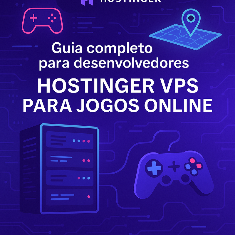 Uma imagem sobre Hostinger VPS para hospedagem de servidores de jogos online