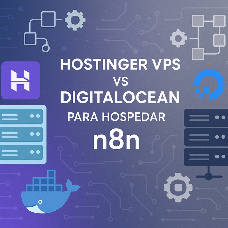 Uma imagem sobre Hostinger VPS vs DigitalOcean para hospedar n8n