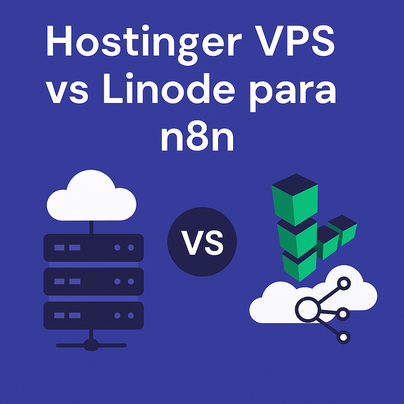 Uma imagem sobre Hostinger VPS vs Linode para n8n: comparação completa