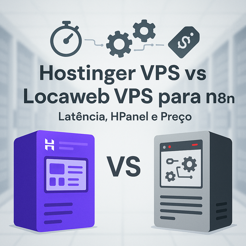 Uma imagem sobre Hostinger VPS vs Locaweb VPS para n8n: Latência e Preço