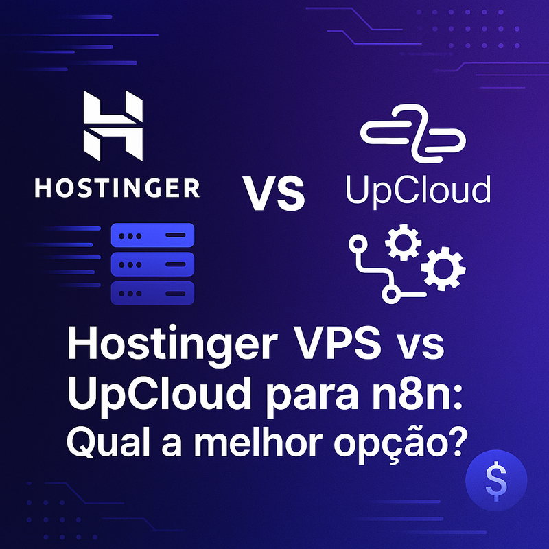 Uma imagem sobre Hostinger VPS vs UpCloud para n8n: Comparativo 2025