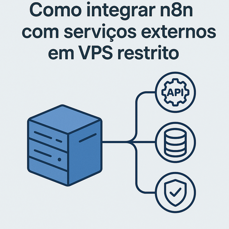 Uma imagem sobre Como integrar n8n com serviços externos em VPS restrito