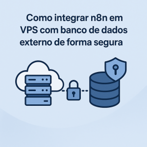 Como integrar n8n em VPS com banco de dados externo de forma segura