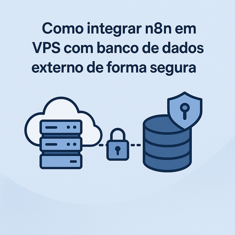 Uma imagem sobre Integrar n8n VPS com banco externo de forma segura